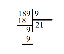 9.9 разделить на 18. Деление уголком примеры. Деление в столбик на 9. 189 9 В столбик. Как делить уголком.